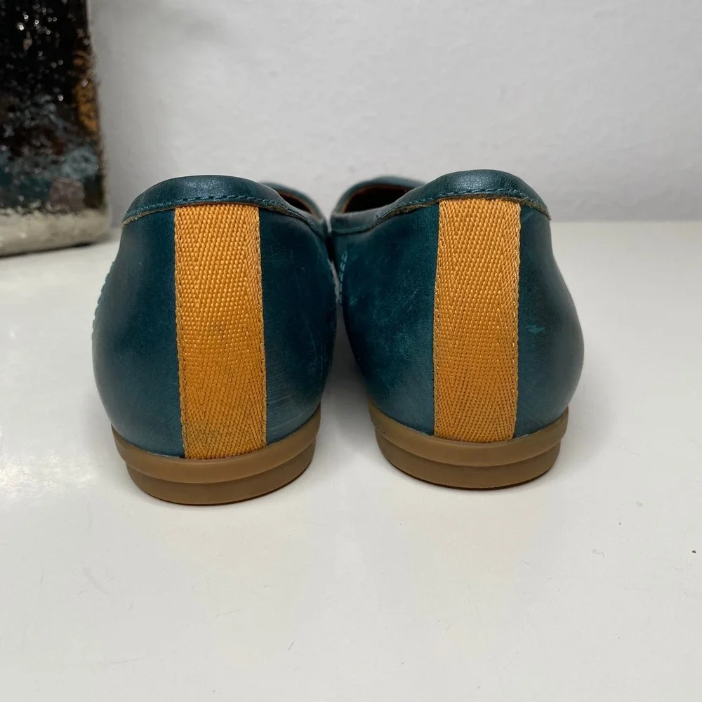 Clarks leather ballet